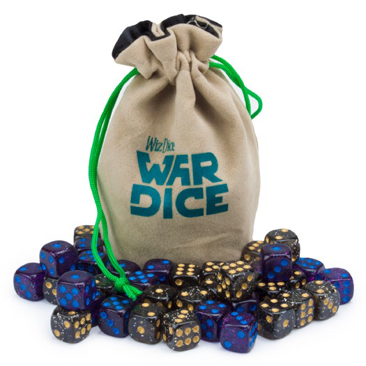Dice: Wiz Dice - 12mm D6, Galactic Conquest (x40)