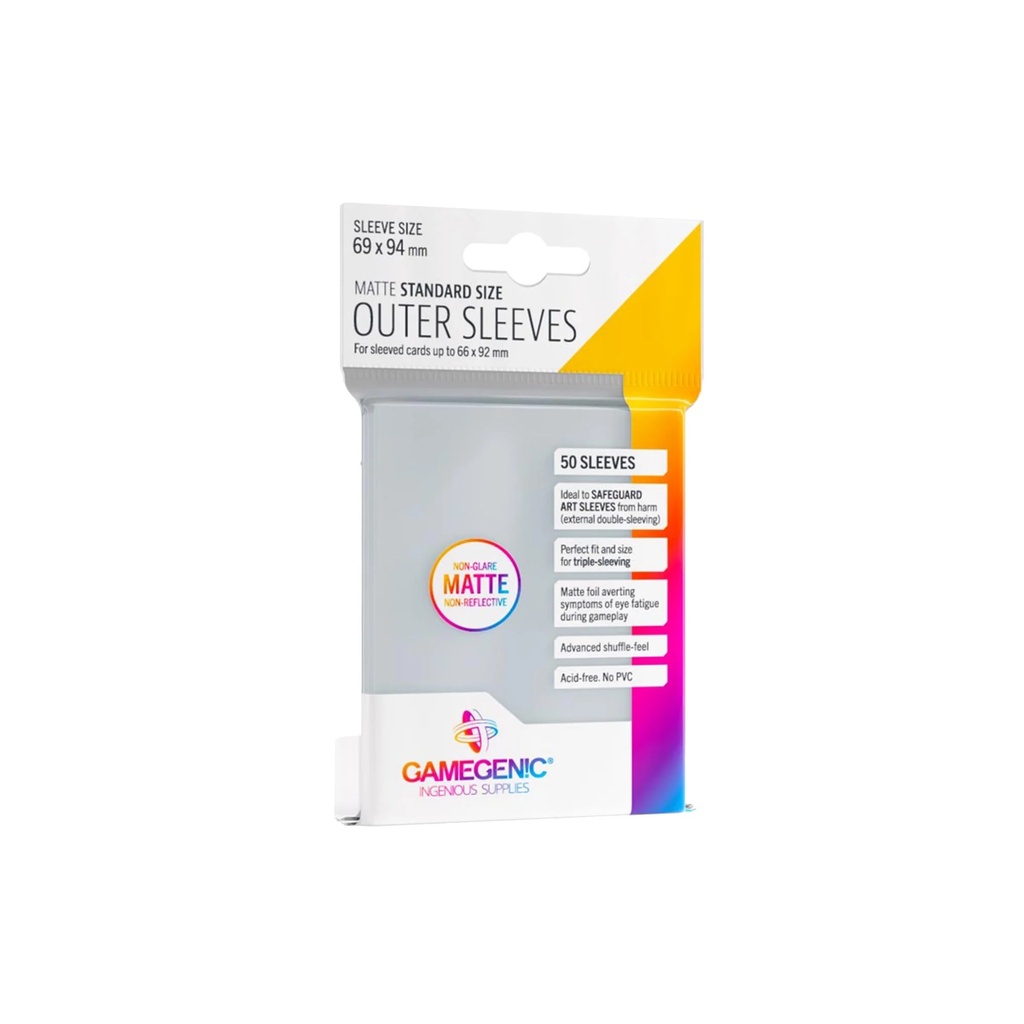 Sleeves: Gamegenic - Outer Sleeves (x50) - Matte