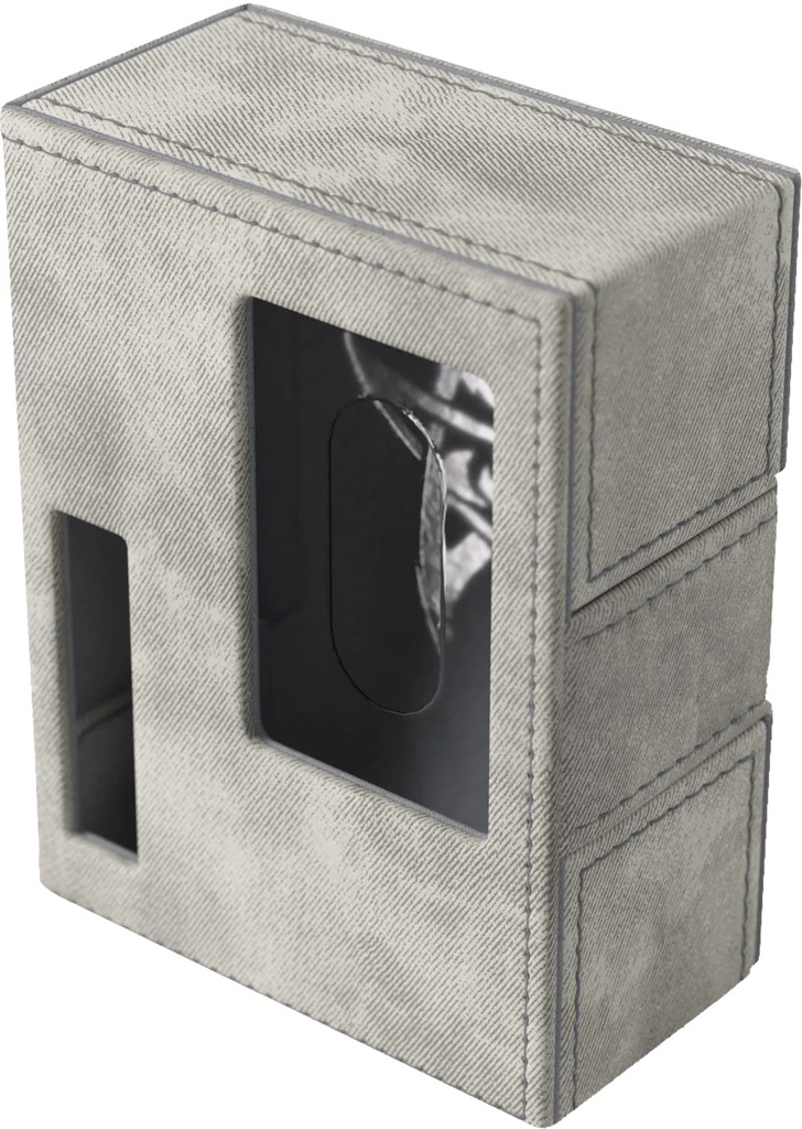 Deck Box: Gamegenic - Arkham Horror Investigator Deck Tome Neutral - Grey