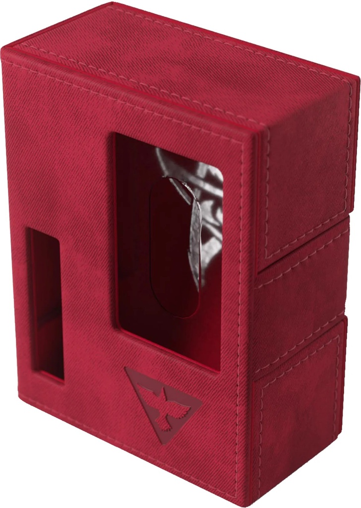 Deck Box: Gamegenic - Arkham Horror Investigator Deck Tome Survivor - Red