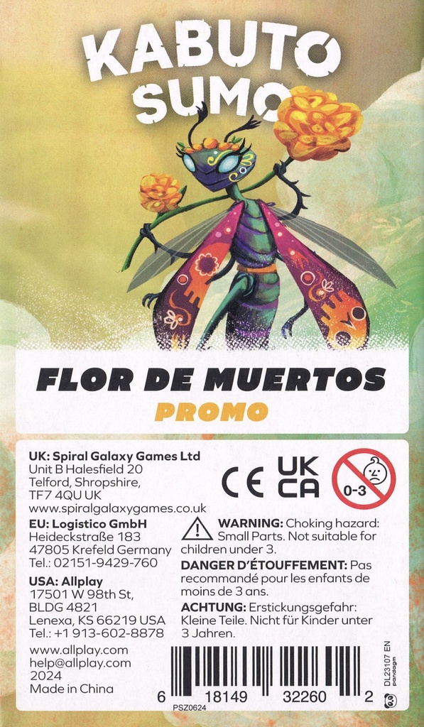 Kabuto Sumo - Flor de Muertos