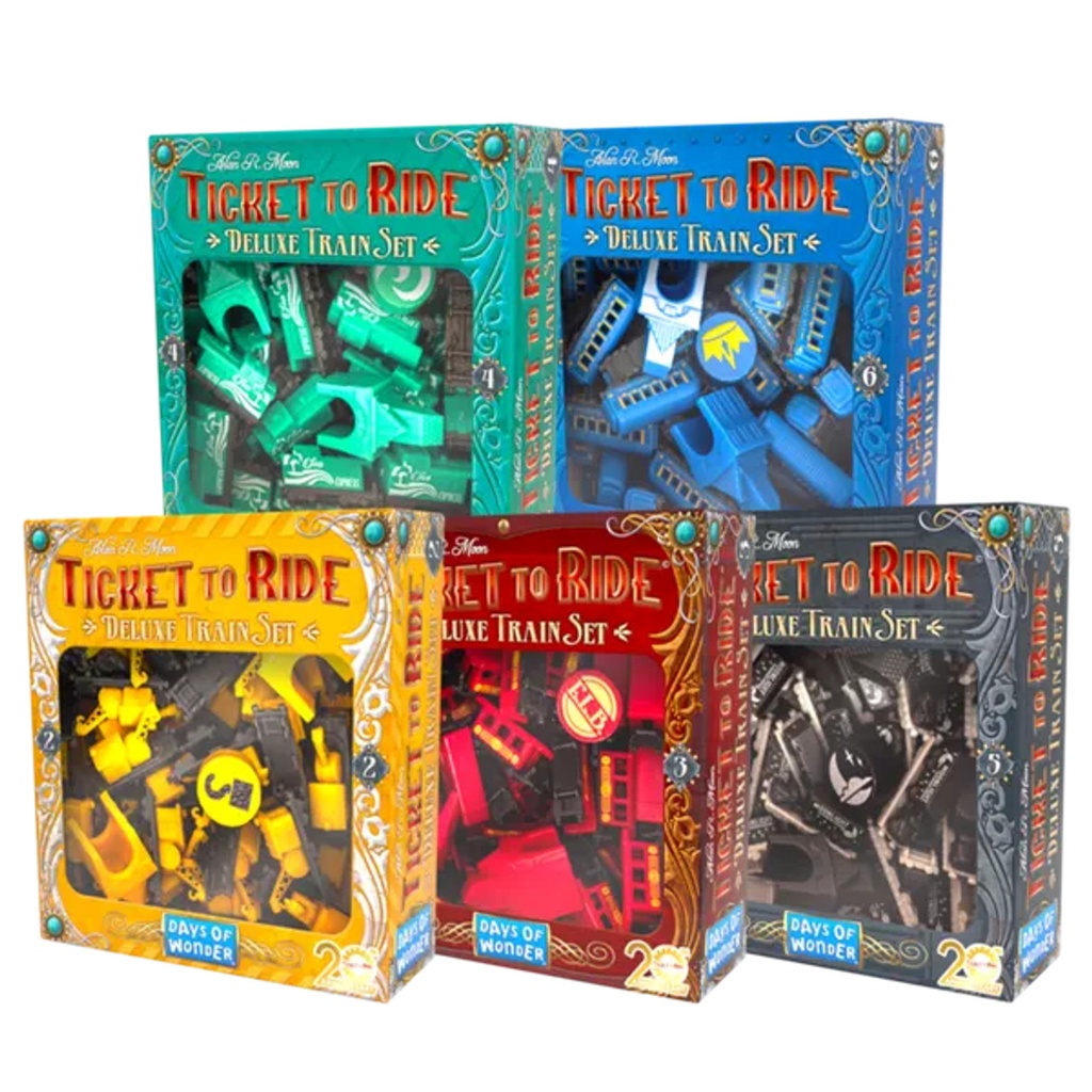Ticket To Ride: 20th Anniversary Deluxe Train Set (Assorted x1)