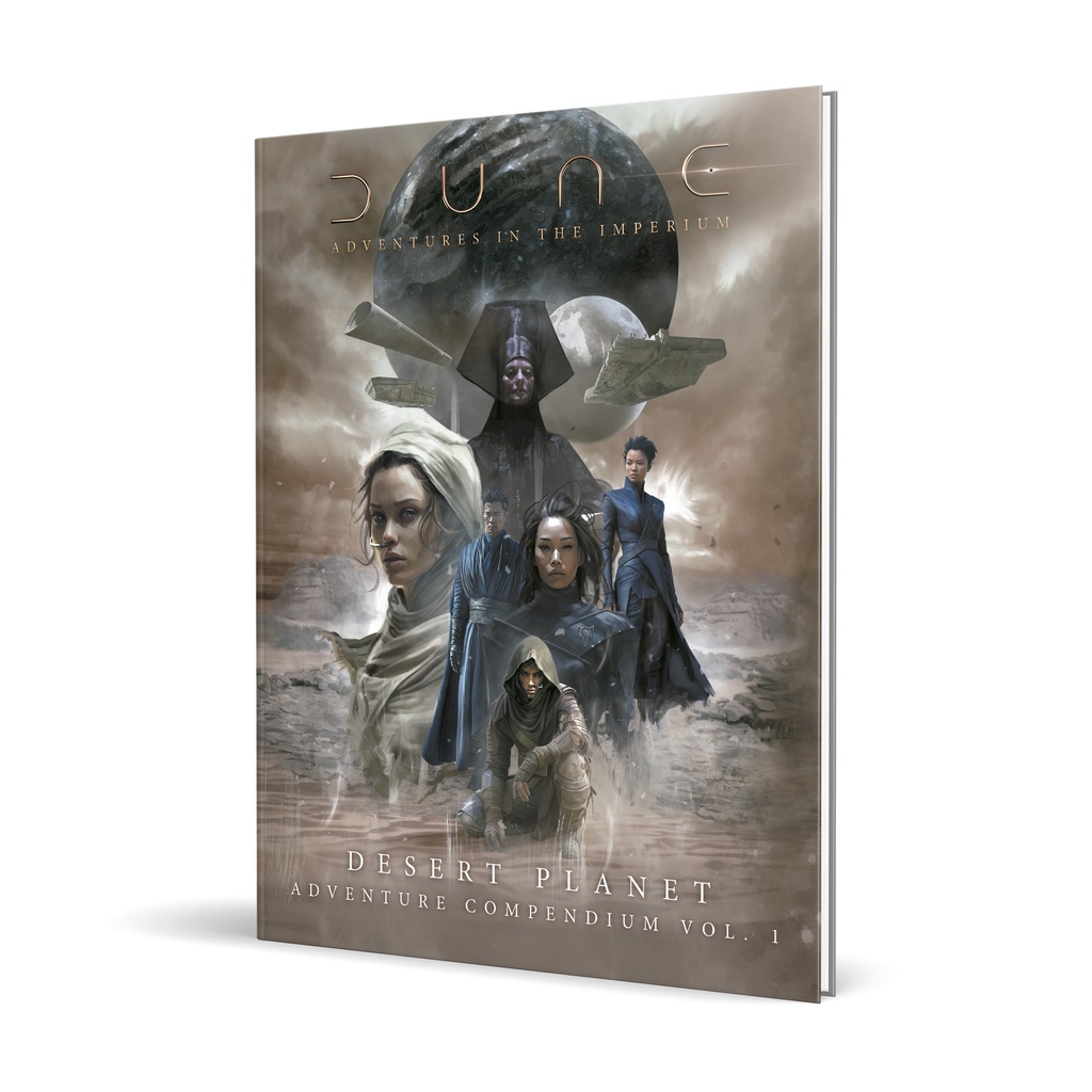 Dune RPG: Source Book - Desert Planet - Adventure Compendium Vol. 01