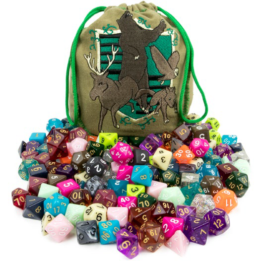 Dice: Wiz Dice - Bag of Tricks - Poly 20 Dice Sets (x140)