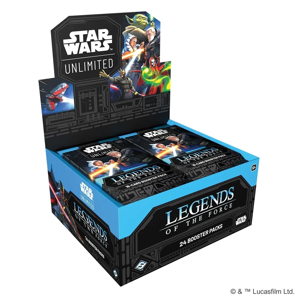 Star Wars: Unlimited - Legends of the Force Booster - Display (x24)