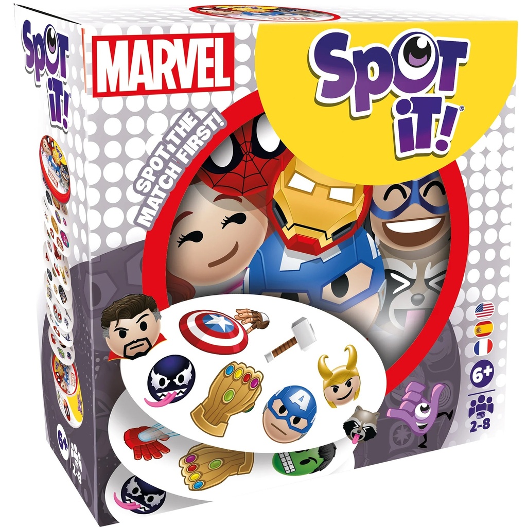 Spot it!: MARVEL Emoji (Eco-Sleeve)