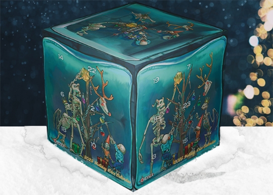 Dice: Chessex - 2025 Holiday Dice Calendar