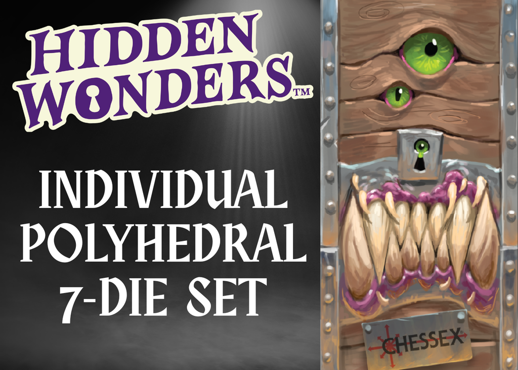 Dice: Chessex - Hidden Wonders - Poly Set (x7) (Random Assortment)