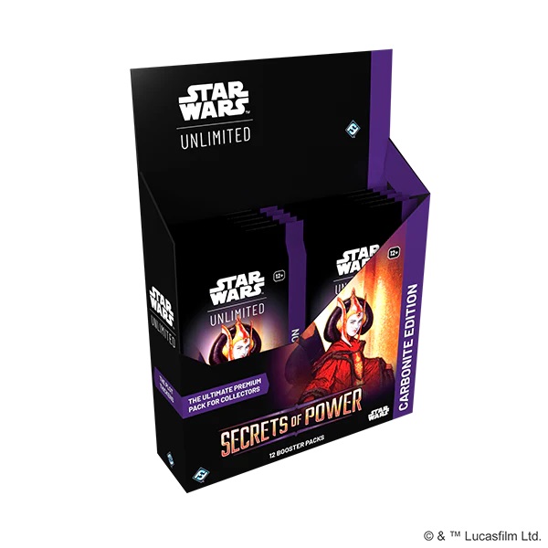 Star Wars: Unlimited - Secrets of Power - Carbonite Booster - Display (x12)