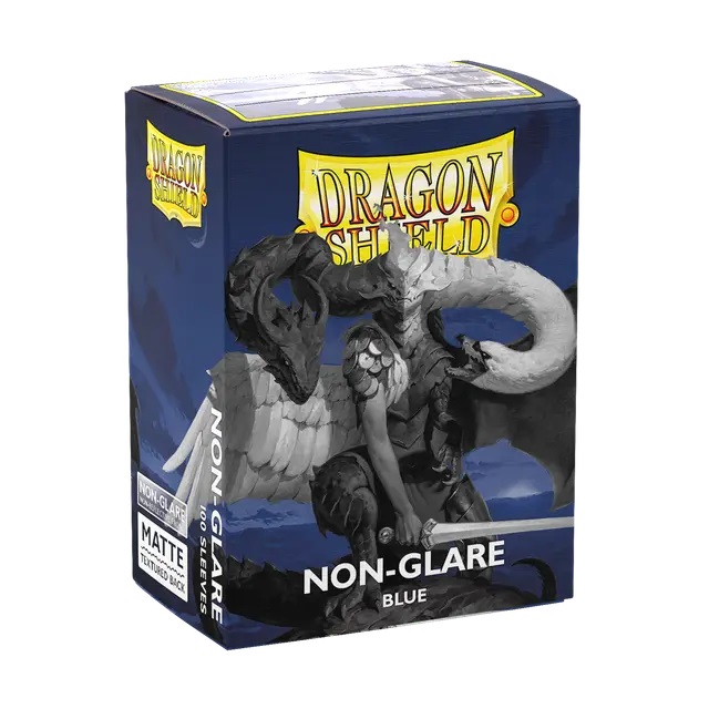 Sleeves: Dragon Shield - Standard - Matte: Non-Glare (x100) - Blue