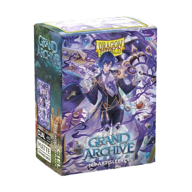 Sleeves: Dragon Shield - Standard - Matte Art (x100) - Grand Archive TCG - Ciel