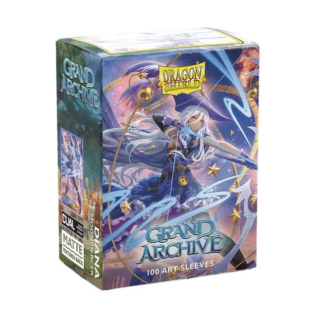 Sleeves: Dragon Shield - Standard - Matte Art (x100) - Grand Archive TCG - Diana