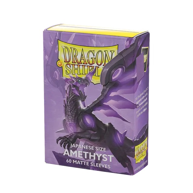 Sleeves: Dragon Shield - Japanese Size - Matte (x60) - Amethyst