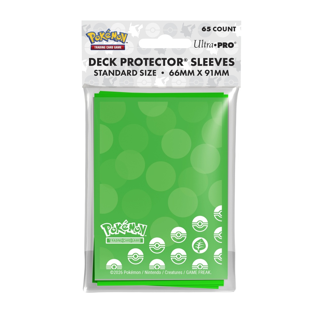 Pokemon Sleeves: UltraPRO - The Energy - Grass Type (x65)