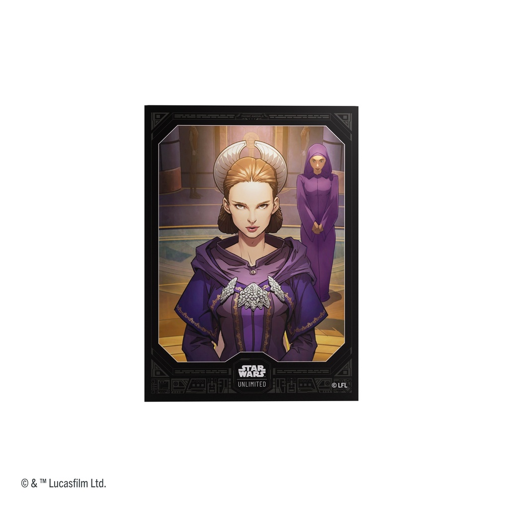 Sleeves: Star Wars: Unlimited - Premium - Padme Amidala