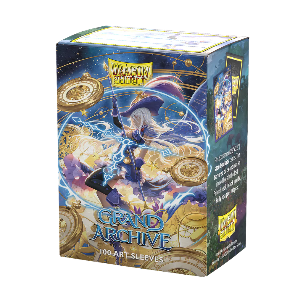 Sleeves: Dragon Shield - Standard - Matte Dual Art (x100) - Grand Archive TCG - Chronowarp