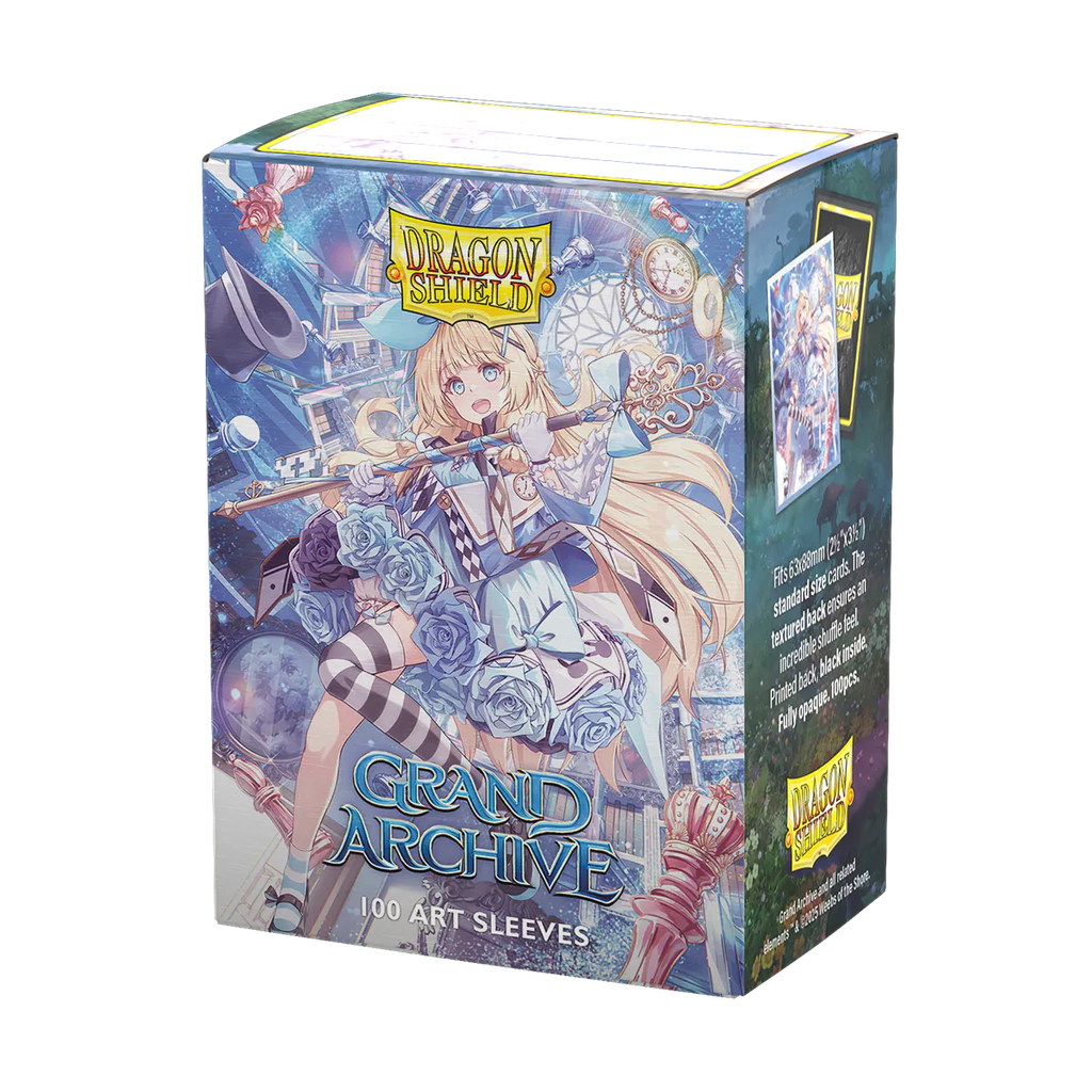 Sleeves: Dragon Shield - Standard - Matte Dual Art (x100) - Grand Archive TCG - Alice