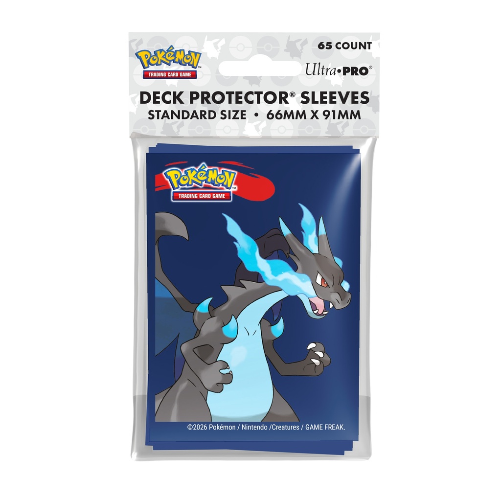 Pokemon Sleeves: Ultra PRO - Mega Charizard X (x65)