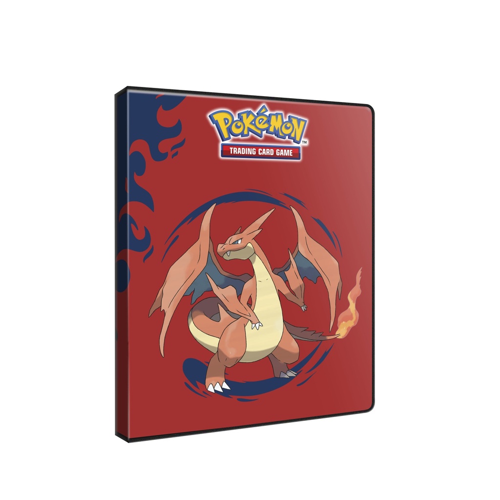 Pokemon Binder: Ultra PRO - 4-Pocket Binder - Mega Charizard X & Y