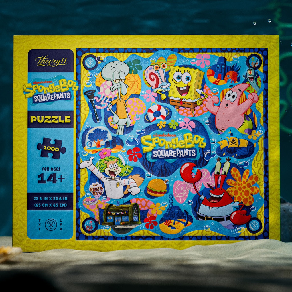 Jigsaw Puzzle: Theory11 - SpongeBob (1000 Pieces)