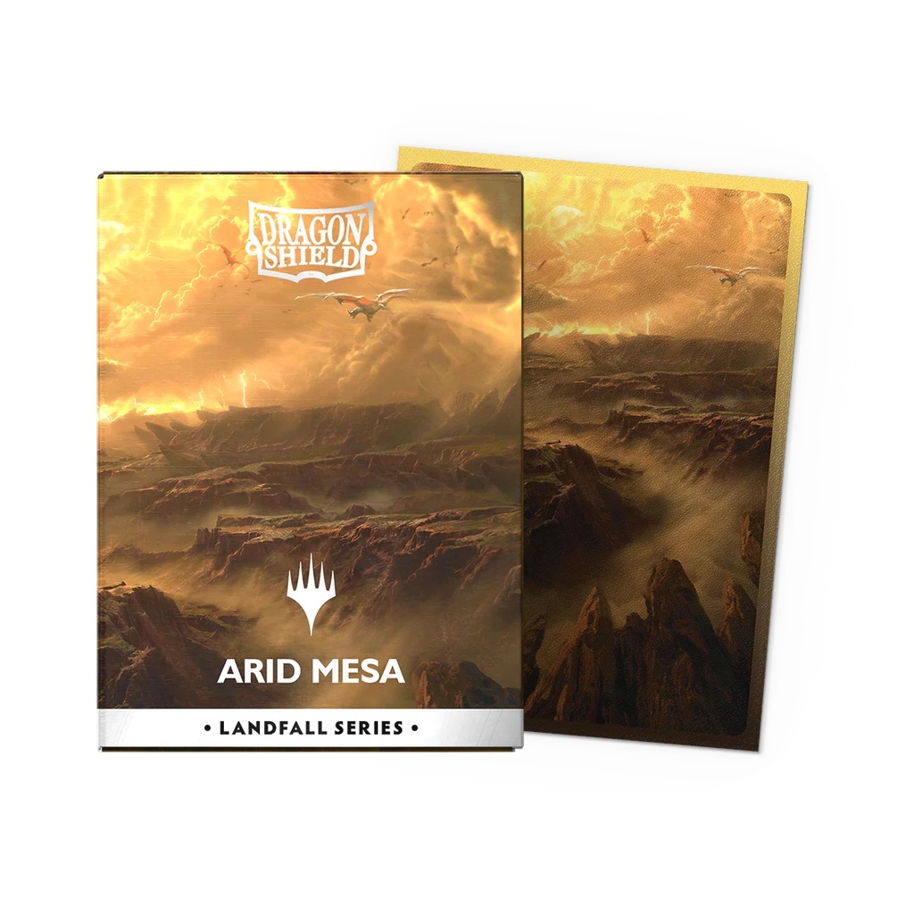 Sleeves: Dragon Shield - Standard - Dual Matte Art (x100) - MTG Landfall Series - Arid Mesa
