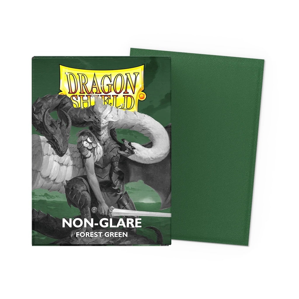 Sleeves: Dragon Shield - Standard - Matte: Non-Glare (x100) - Forest Green