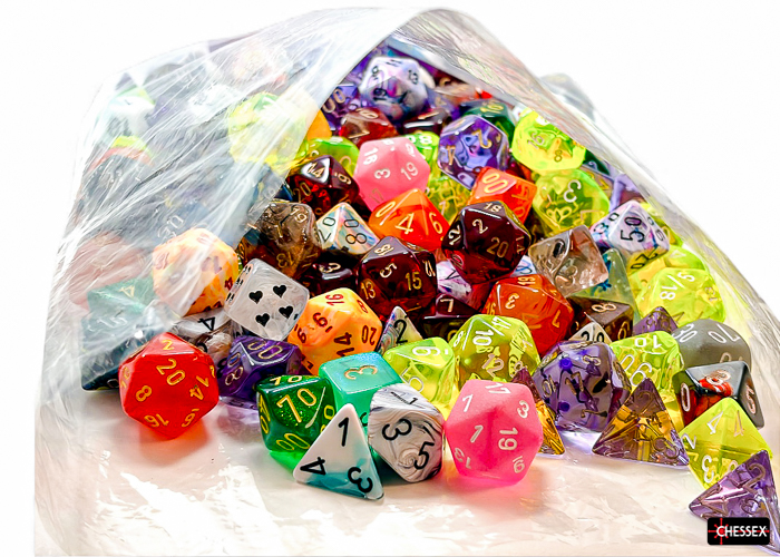 Dice: Chessex - Discontinued Assorted Sale Bag