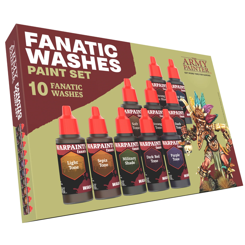 The Army Painter: Warpaints Fanatic - Washes Paint Set