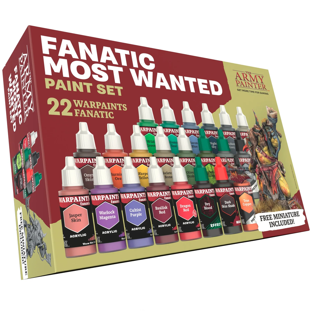 The Army Painter: Warpaints Fanatic - Most Wanted Paint Set