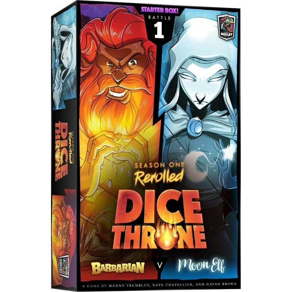 Dice Throne: Season 01 - Barbarian vs. Moon Elf