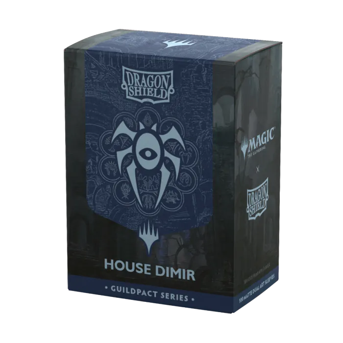 Sleeves: Dragon Shield - Standard - Dual Matte Art (x100) - House Dimir