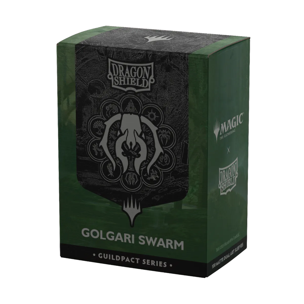 Sleeves: Dragon Shield - Standard - Dual Matte Art (x100) - Golgari Swarm