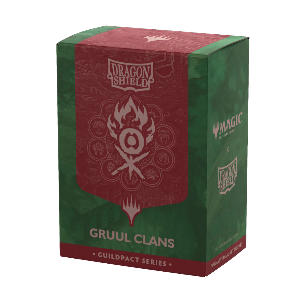 Sleeves: Dragon Shield - Standard - Dual Matte Art (x100) - Grull Clans