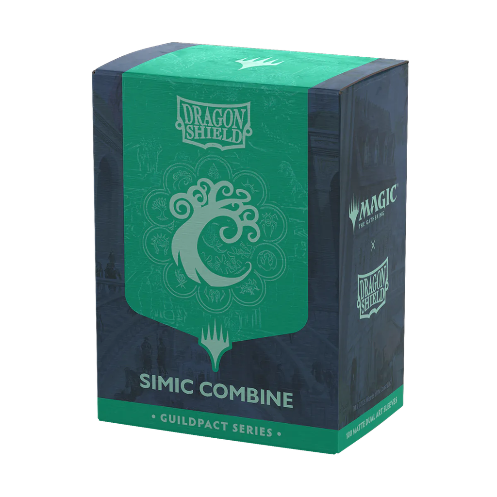 Sleeves: Dragon Shield - Standard - Dual Matte Art (x100) - Simic Combine