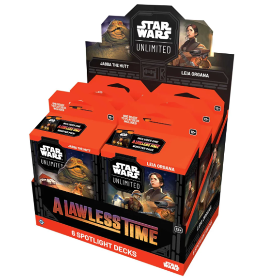 Star Wars: Unlimited - A Lawless Time - Spotlight Deck - Display (x6)