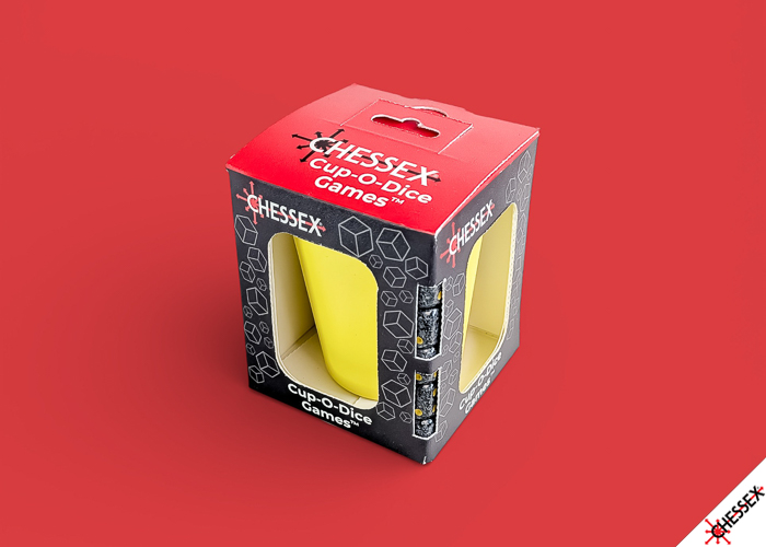 Dice: Chessex - Cup of Dice Games - Yellow