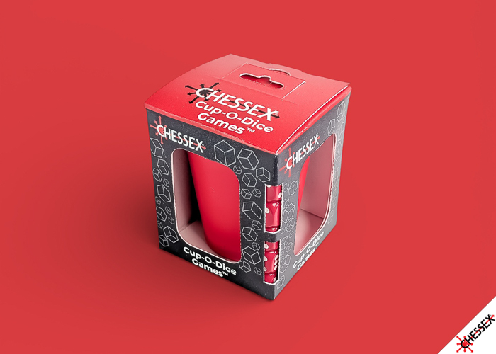 Dice: Chessex - Cup of Dice Games - Red