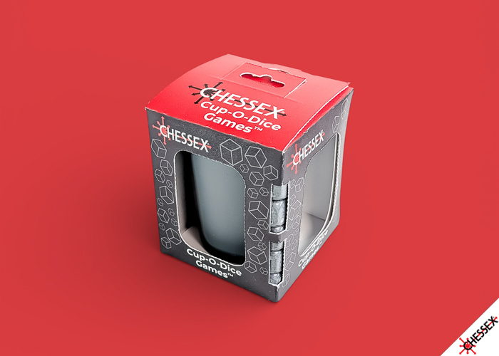 Dice: Chessex - Cup of Dice Games - Grey