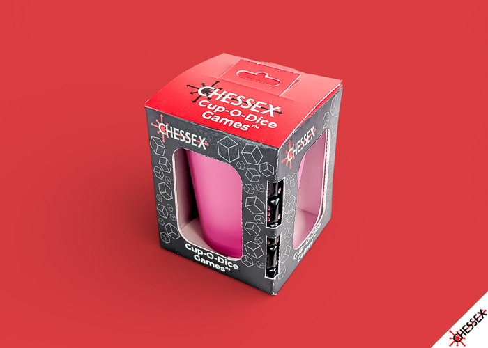 Dice: Chessex - Cup of Dice Games - Pink