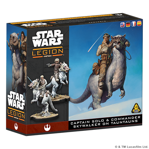 Star Wars: Legion - Captain Solo & Commander Skywalker on Tauntauns