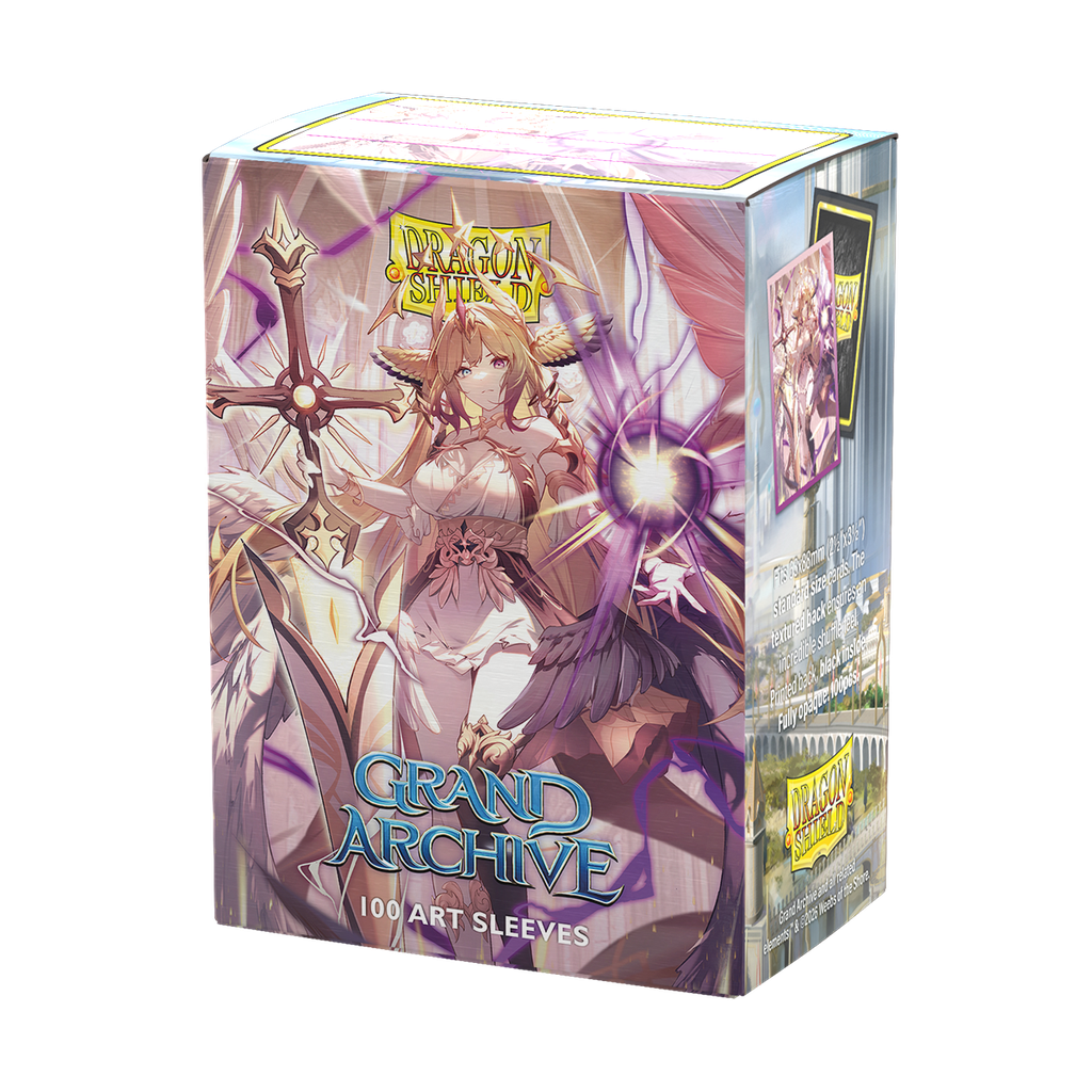 Sleeves: Dragon Shield - Standard - Dual Matte Art (x100) - Grand Archive TCG - Haniel, Archangel of Spectra