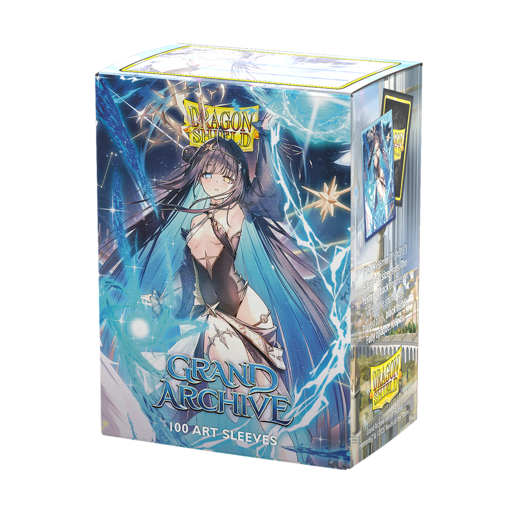 Sleeves: Dragon Shield - Standard - Dual Matte Art (x100) - Grand Archive TCG - Raziel, Archangel of Libra