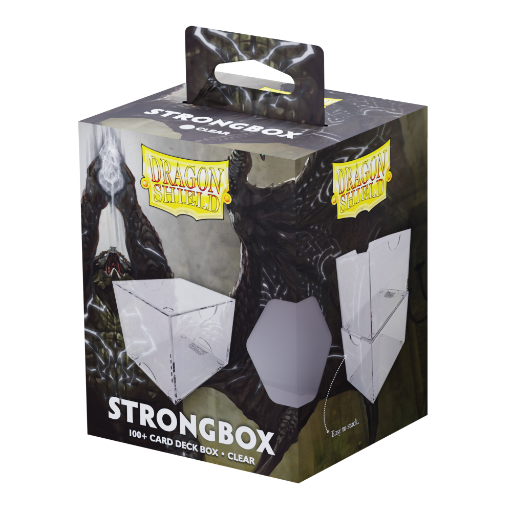 Deckbox: Dragon Shield - Strongbox - Clear