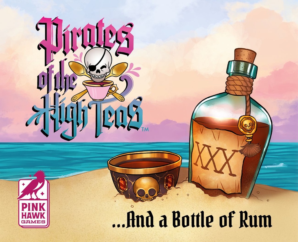 Pirates of the High Teas - Bottle of Rum