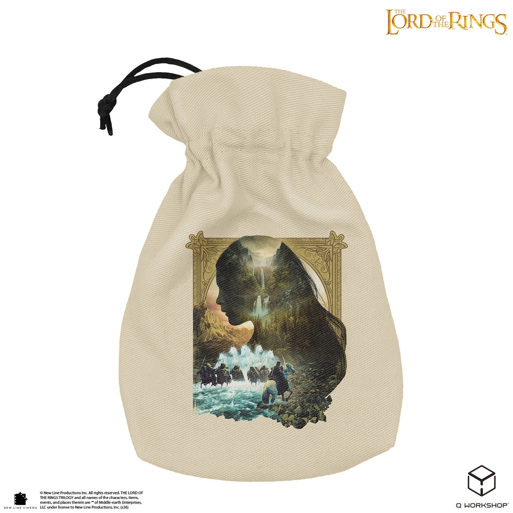 Dice Bag: Q-Workshop - Lord of the Rings - Arwen Dice Pouch