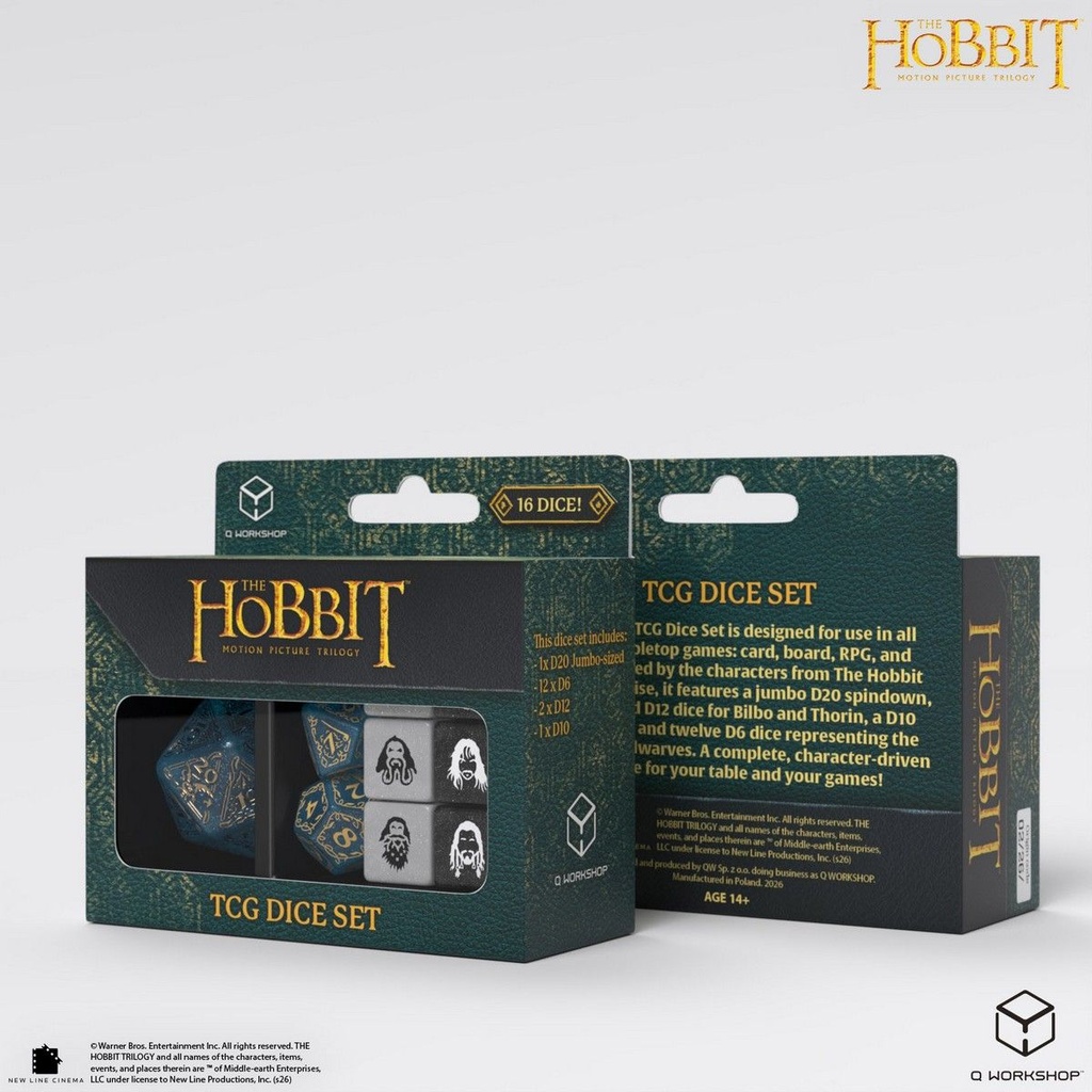 Dice: Q-Workshop - The Hobbit - TCG Dice Set - Aether Vale
