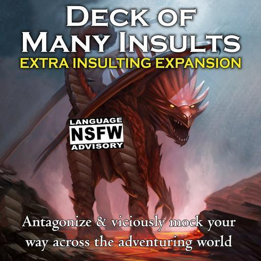 Deck of Many Insults - Extra Insulting