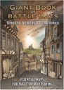 RPG Battle Mats: Giant Book of Battle Mats - Streets, Sewers & Cemeteries