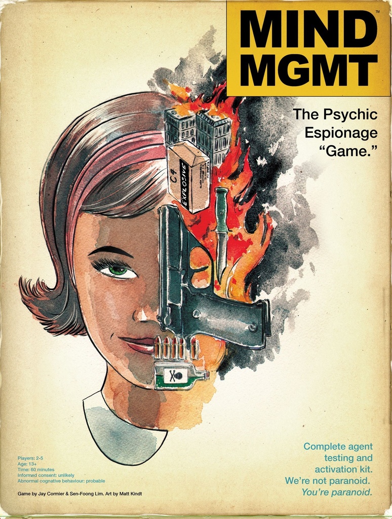 Mind MGMT: The Psychic Espionage “Game”