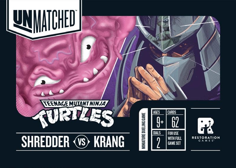 Unmatched: TMNT - Shredder vs Krang